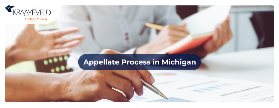 Hand gestures in a negotiation suggesting the explanation of the breaking down of a Breaking Down the Appellate Process in Michigan